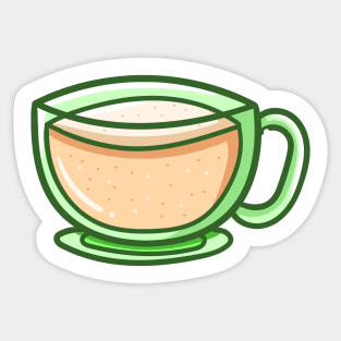 Cup of coffee kawaii Sticker